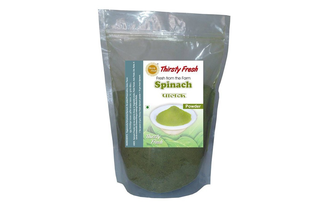 Thirsty Fresh Spinach Powder    Pack  450 grams